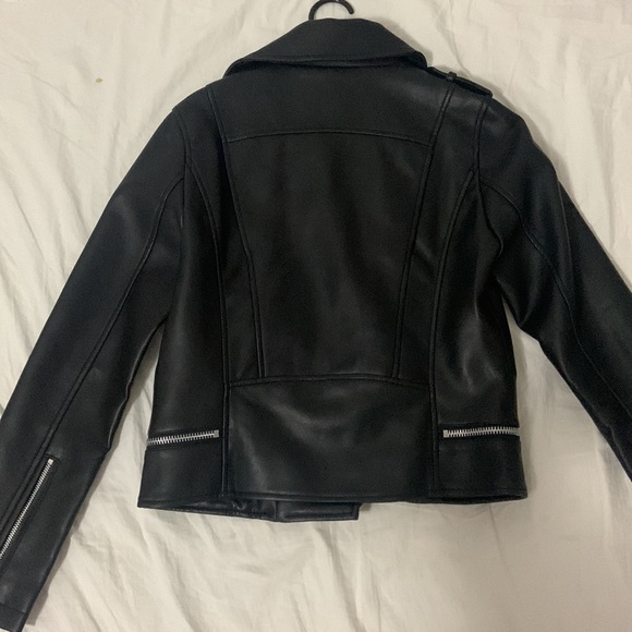 Mango Faux Leather Jacket - Picture 5 of 5